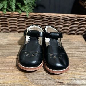Elegant Black Kids Dress Shoes